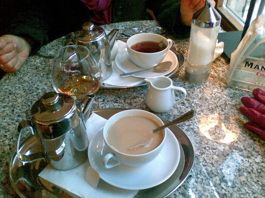 Tea time in Budapest